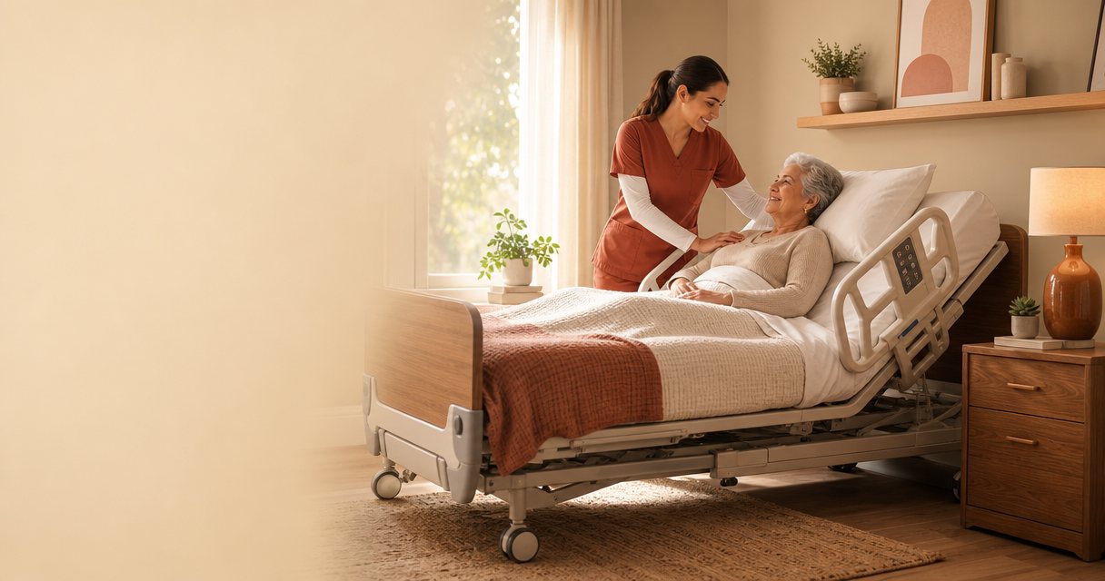 Home hospital beds, specialty mattresses and bed rails &mdash; MediHarbor, Elmira NY